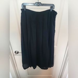 Emma James large pleated skirt